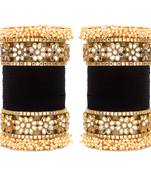 Black bangles-and-bracelets