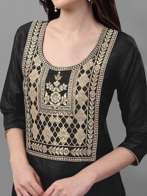 Casula York Patten Black Colour Kurti 3