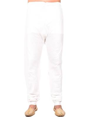 Fawn plain art silk  kurta-pajama 3