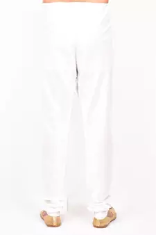 Fawn plain art silk  kurta-pajama