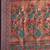 Navy blue woven paithani silk saree with blouse