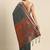 Grey woven paithani silk saree with blouse