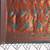 Grey woven paithani silk saree with blouse