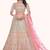 White color Soft Net base Lehenga Choli with Dupatta