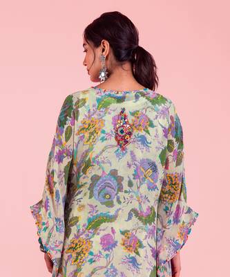 Vayu White Kaftan Dress 5