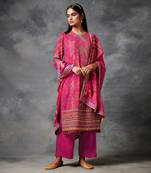 Konyak Pink Kurta Set with Dupatta