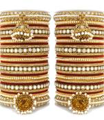Maroon bangles-and-bracelets