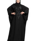 Khadija Fashion, Modest Arabic  Abaya|Burqa, Fashionable Look, Classic Black Colour, Pack Of 2
