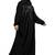 Khadija Fashion, Designer Neack Dubai Abaya|Burqa, Fashionable Look, Black Colour, Pack Of 2