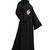 Khadija Fashion, Front Open Embroidery Stonework Dubai Stylish , Abaya|Burqa,  Classic Look, Black Colour, Pack Of 2
