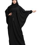 Khadija Fashion, Traditional And Stylish Dubai Abaya For Womens And Girls, Classic Look, Black Colour, Pack Of 2