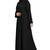 Khadija Fashion, Front Side Handwork Abaya|Burqa For Women And Girls Fashionable Look, Black Colour, Pack Of 2