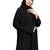 Khadija Fashion, Front Work  Designer Burqa|Abaya,  Fashionable Look, Black Colour, Pack Of 2