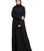 Khadija Fashion, Plainness And Modest Design Abaya|Burkha,  Fashionable Look, Black Colour, Pack Of 2,
