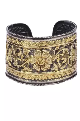 Sangeeta Boochra X Payal Singhal  Leyla Silver Bangle