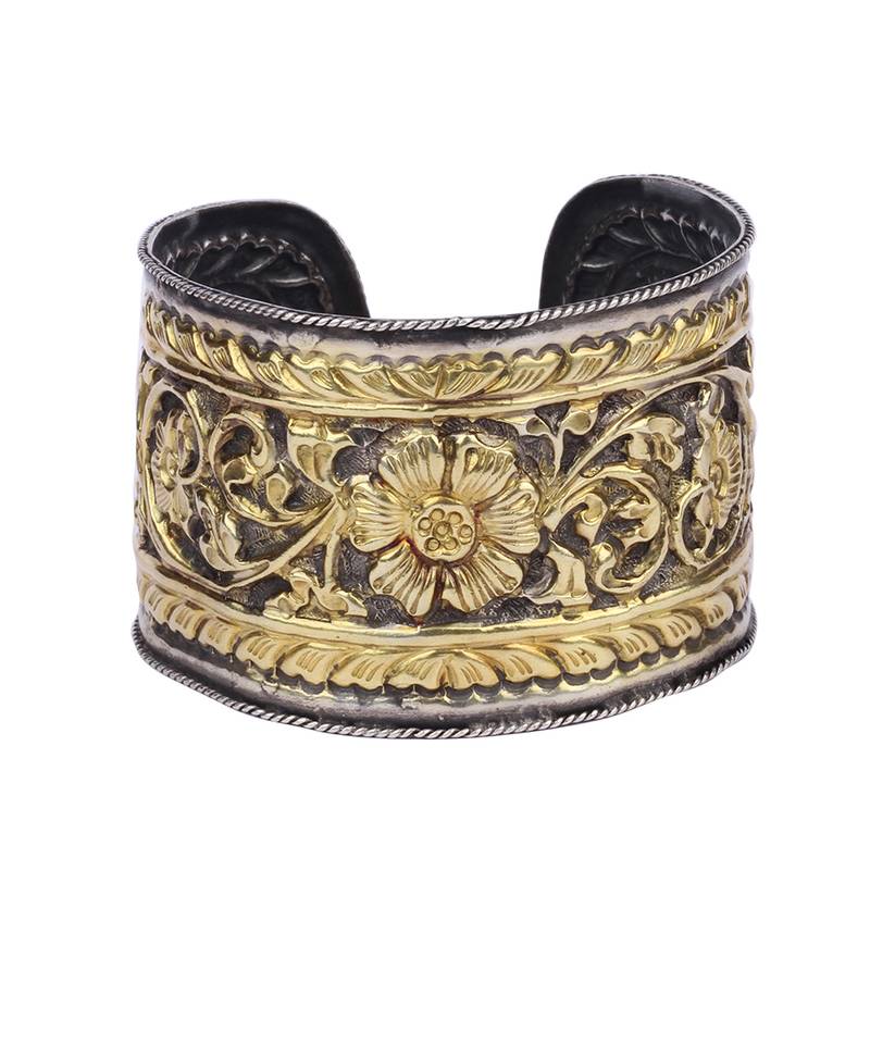 Sangeeta Boochra X Payal Singhal  Leyla Silver Bangle