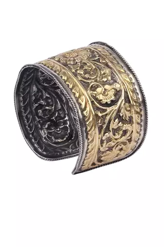 Sangeeta Boochra X Payal Singhal  Leyla Silver Bangle