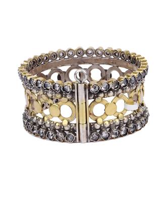 Sangeeta Boochra X Payal Singhal  Nasim Silver Openable Bangle 2