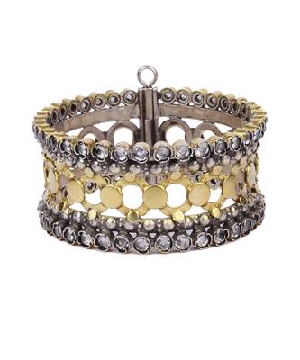 Sangeeta Boochra X Payal Singhal  Nasim Silver Openable Bangle 3