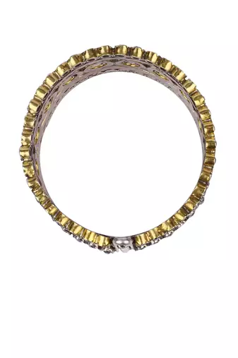 Sangeeta Boochra X Payal Singhal  Nasim Silver Openable Bangle