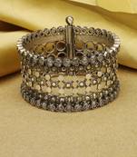 Sangeeta Boochra X Payal Singhal Rehya Silver Openable Bangle