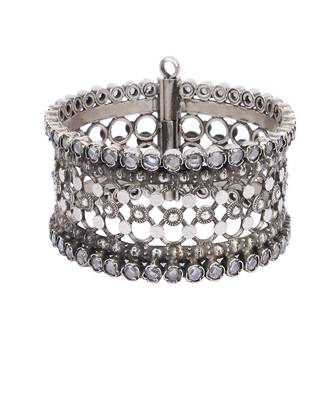 Sangeeta Boochra X Payal Singhal Rehya Silver Openable Bangle 3