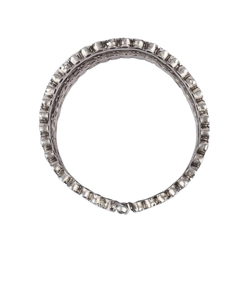 Sangeeta Boochra X Payal Singhal Rehya Silver Openable Bangle