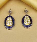 Sangeeta Boochra X Payal Singhal  Mehr Silver Earring with Gemstone