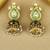 Sangeeta Boochra X Payal Singhal  Hasina Silver Earring with Kundan Work