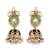 Sangeeta Boochra X Payal Singhal  Hasina Silver Earring with Kundan Work