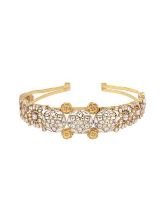 Sangeeta Boochra X Payal Singhal  Aisha Silver Hairband 2