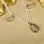 Sangeeta Boochra X Payal Singhal  Amira Silver Necklace with Pearl  Chain