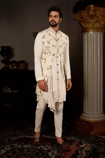 White Alya Bandi Set