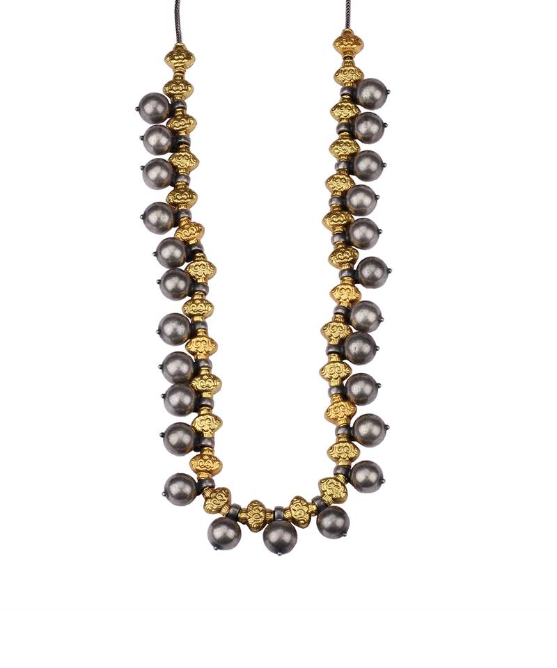 Sangeeta Boochra X Payal Singhal  Adena Silver Necklace
