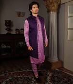 Purple Mitra Bandi Set