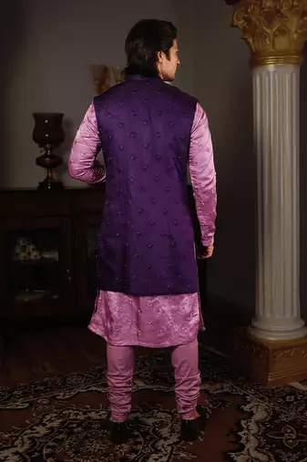Purple Mitra Bandi Set