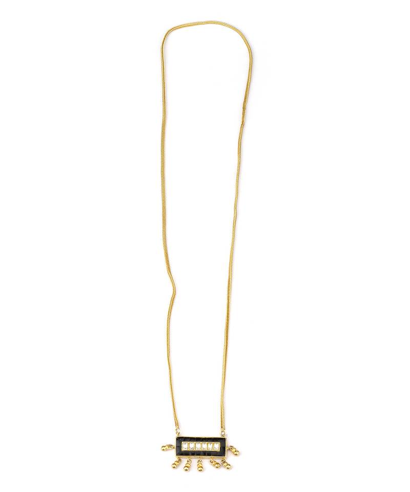 Sangeeta Boochra X Payal Singhal  Benazir Silver Pendant with Silver Chain