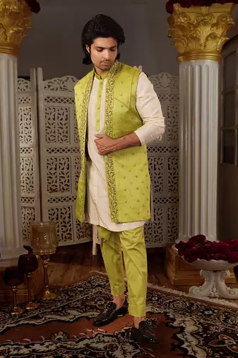 Green Malya Bandi Set