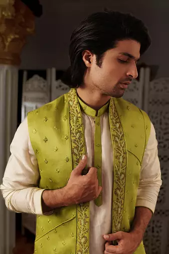 Green Malya Bandi Set