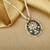 Sangeeta Boochra X Payal Singhal  Sara Silver Pendant with Pearl Chain
