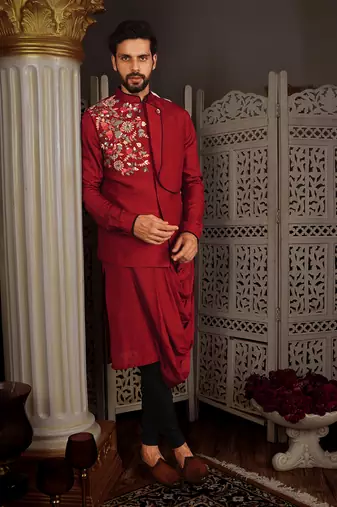 Red Kara Bandi Set
