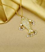 Sangeeta Boochra X Payal Singhal  Amaira Silver Pendant with Silver Chain