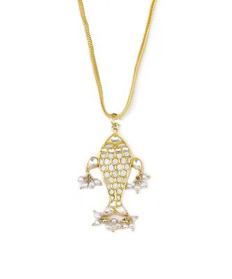 Sangeeta Boochra X Payal Singhal  Amaira Silver Pendant with Silver Chain 3