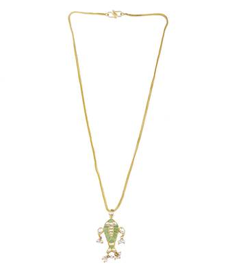 Sangeeta Boochra X Payal Singhal  Arsia Silver Pendant with Silver Chain 3