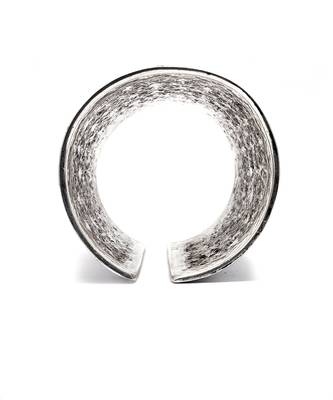 Silver  Giti Floral Cuff Bracelet 4