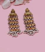 Golden Huma  Earrings
