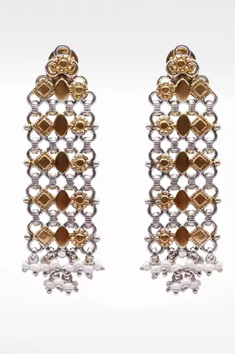Golden Huma  Earrings