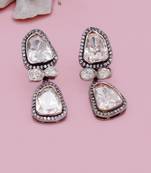 Silver  Mahroz Earrings