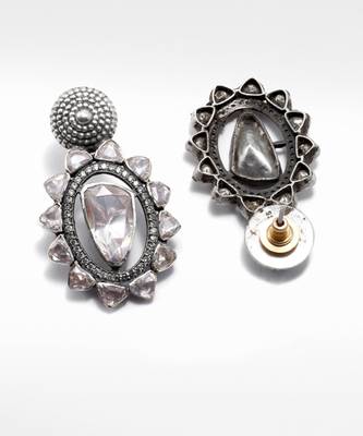 Silver  Mahtab Earrings 2