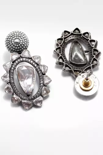 Silver  Mahtab Earrings